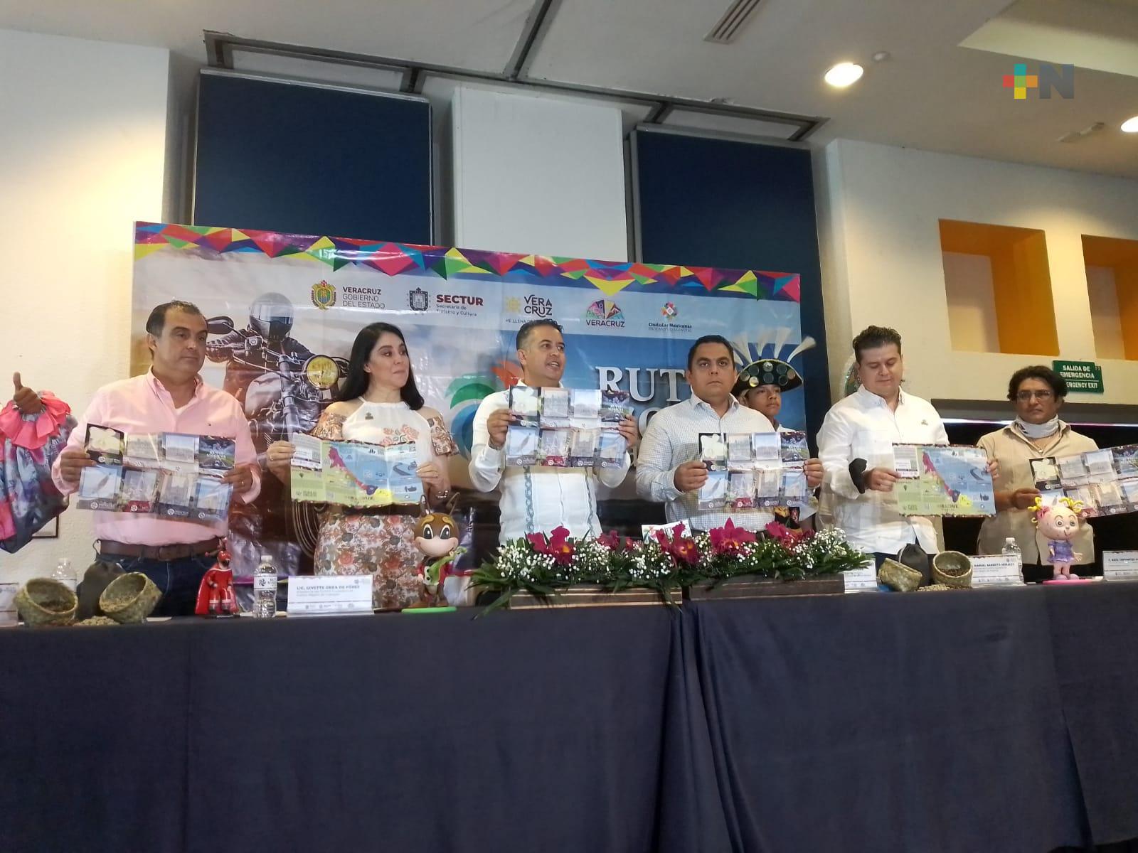 Sectur invita a motociclistas a recorrer los Pueblos Mágicos de Veracruz