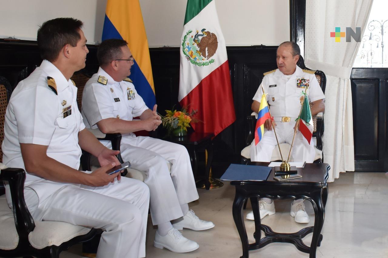Armada de México sostiene reuniones bilaterales con Colombia, Perú y Argentina