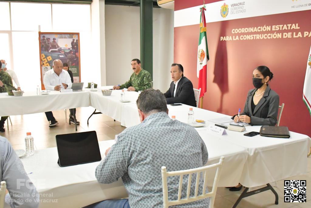 En Emiliano Zapata sesiona Mesa de Seguridad Estatal