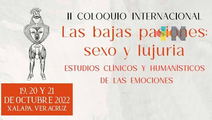 UV, sede del Coloquio Internacional “Las bajas pasiones: sexo y lujuria”
