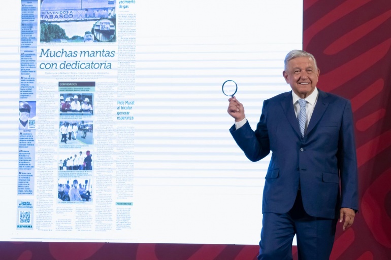 Plan de seguridad social para periodistas independientes avanza: AMLO