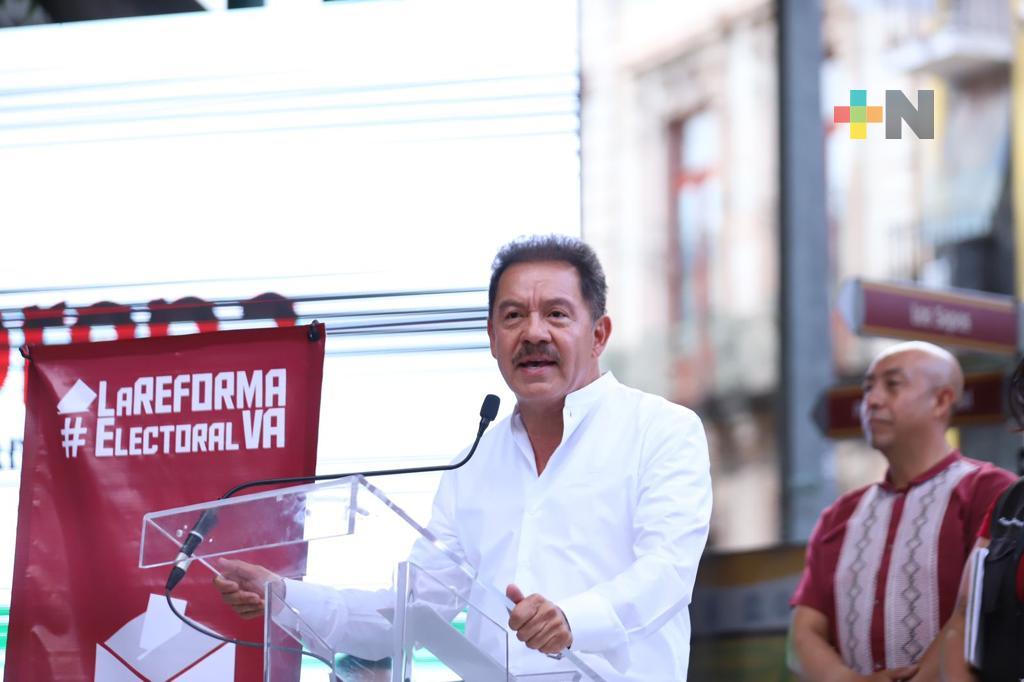 Inicia Morena asambleas para que todo el país conozca la reforma electoral: Ignacio Mier