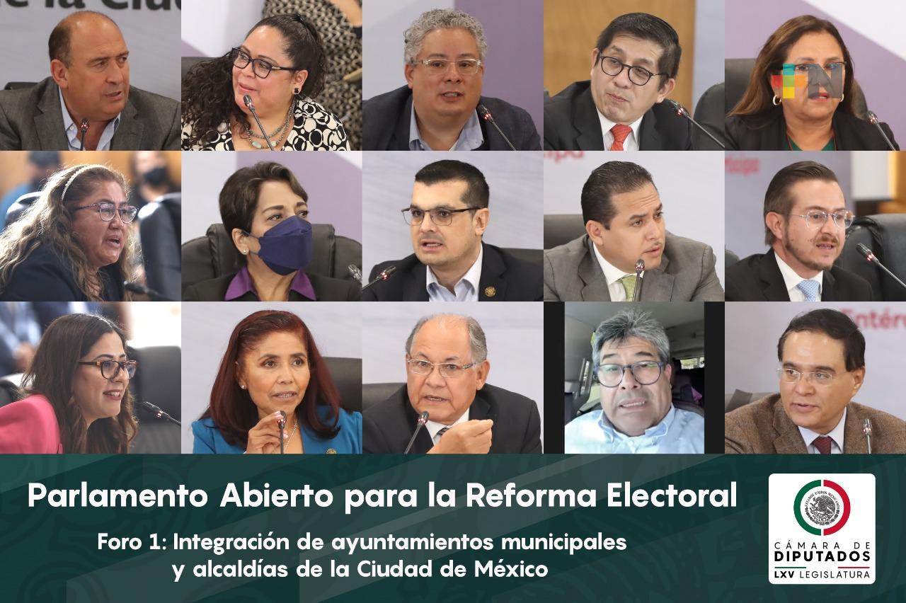 Concluye primer foro del Parlamento abierto para la Reforma Electoral