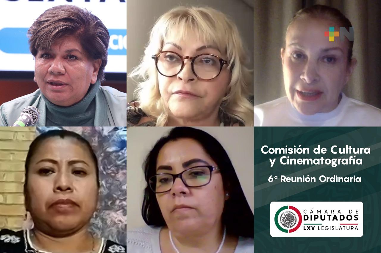 Comisión de Cultura y Cinematografía aprueba tres dictámenes