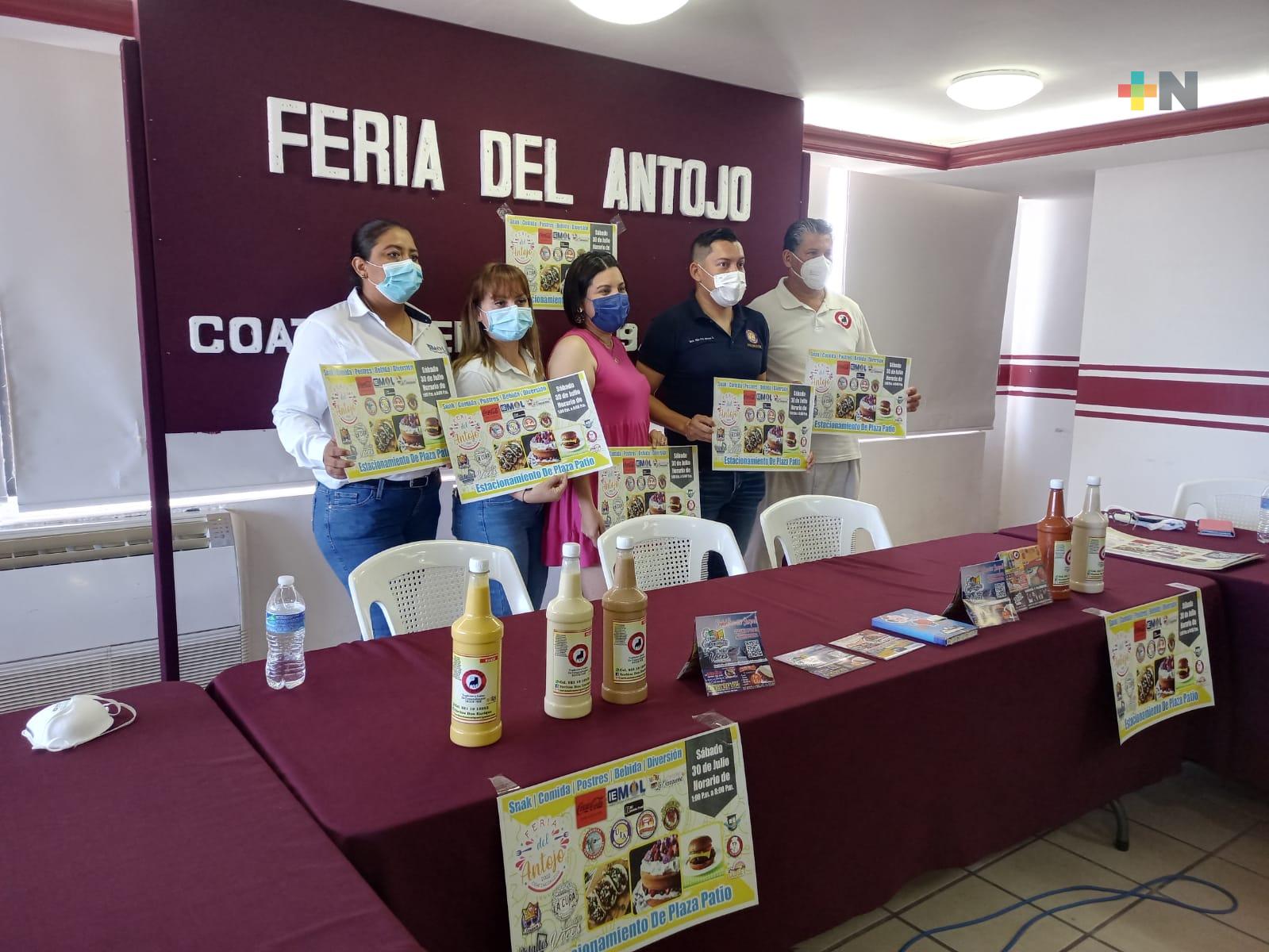 Organizan comercios locales y emprendedores de Coatzacoalcos primera “Feria del Antojo”