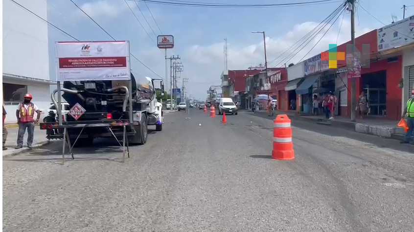 Inicia programa de rehabilitación del bulevard Alfinio Flores de Mtz. de la Torre