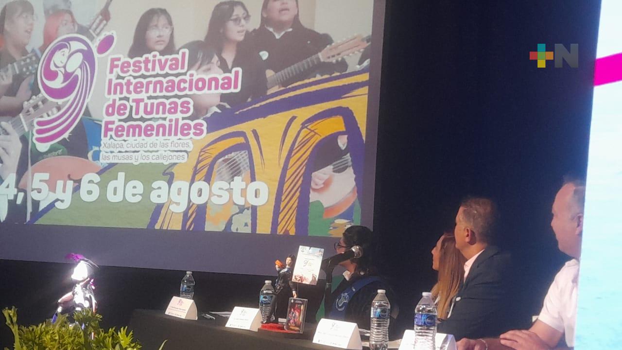 Xalapa, sede del noveno Festival Internacional de la Tunas Femeniles