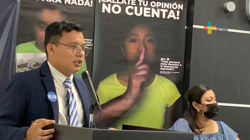 Lanzan campaña para promover los derechos de las niñas y niños en Coatzacoalcos