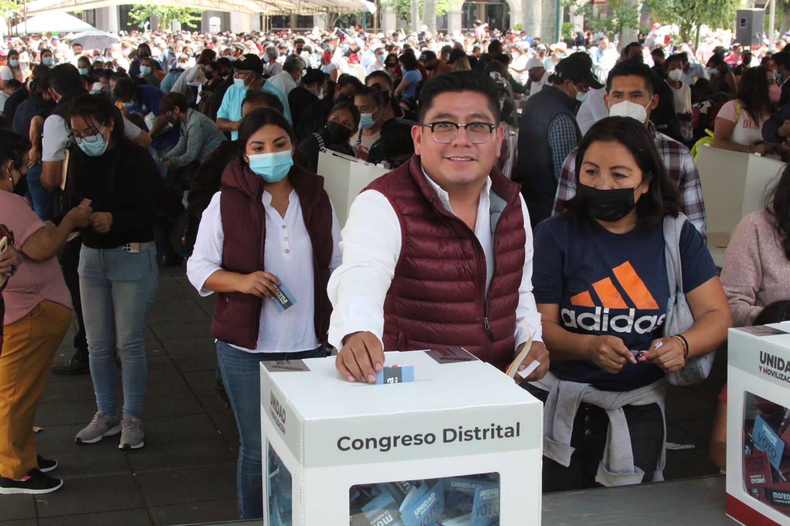 Esteban Ramírez Zepeta es electo Coordinador Distrital, Consejero Estatal y Congresista Nacional de Morena