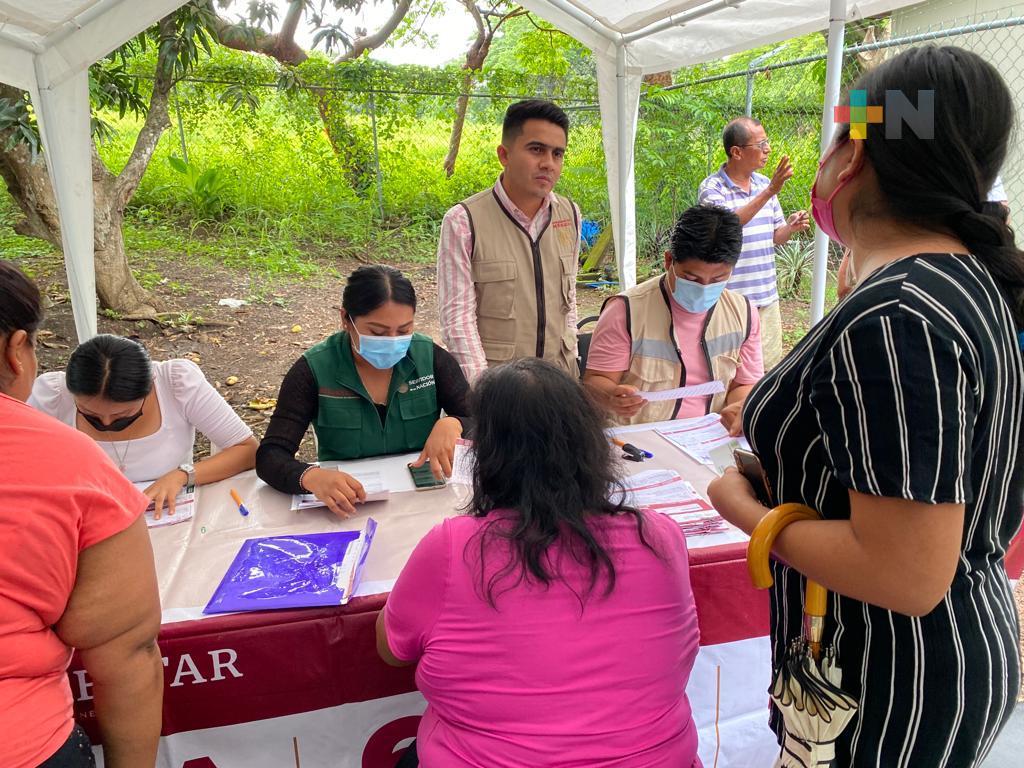 Inició pago de pensión Bienestar en el sur de Veracruz