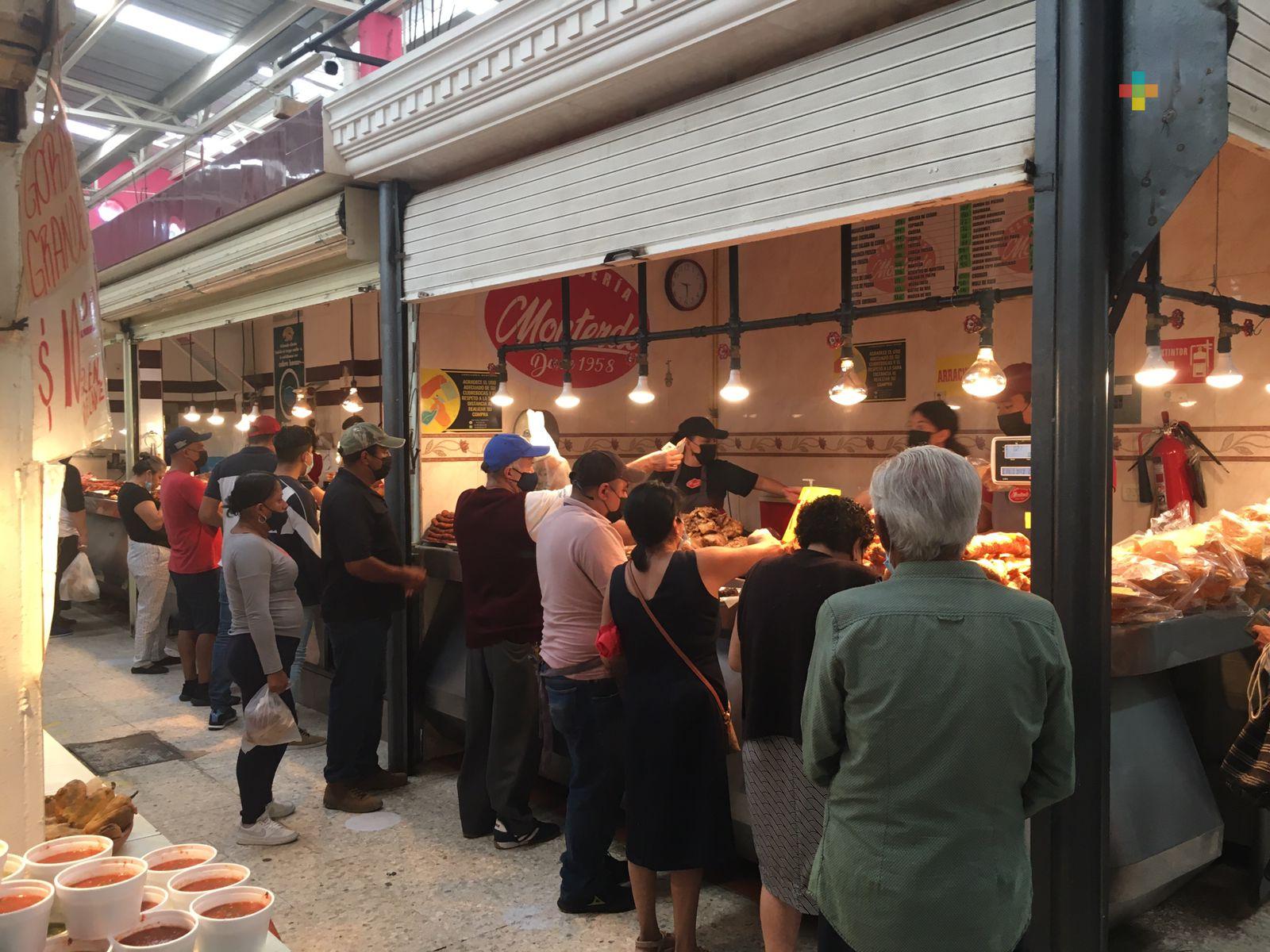 Fiestas navideñas dejaron buenas ventas en las carnicerías del mercado Jáuregui