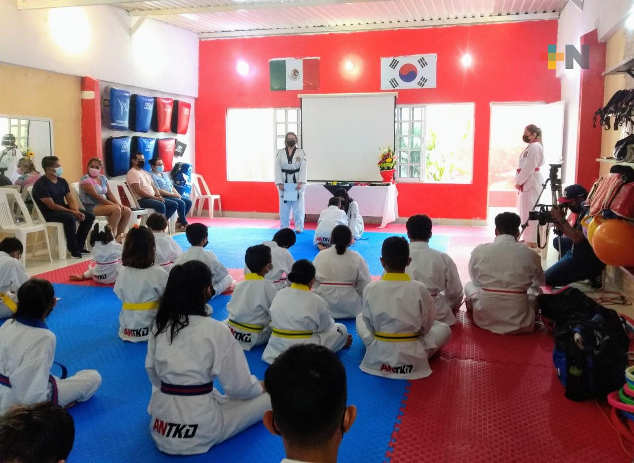Taekwondoínes de Academia Nacional Olmeca competirán en eventos nacionales
