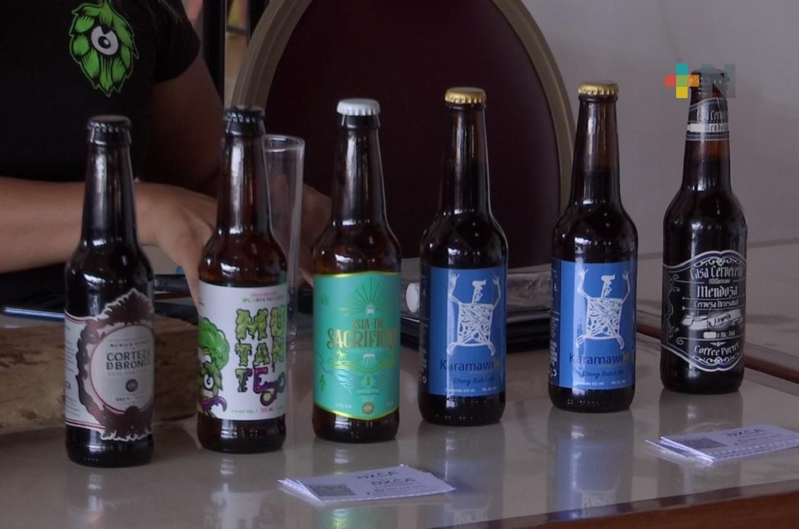 Se posicionan en el mercado, cervezas artesanales de Coatepec