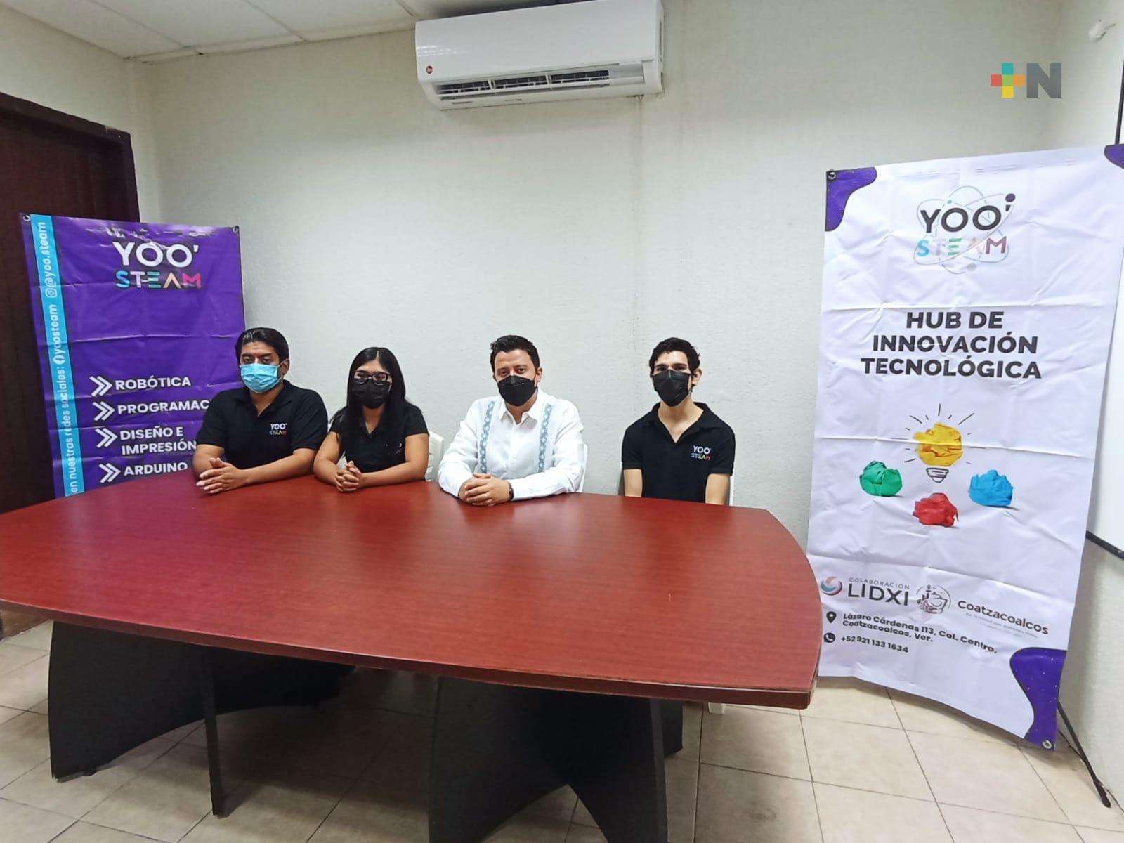 Buscan acercar a niños y jóvenes a la programación y robótica en Coatzacoalcos