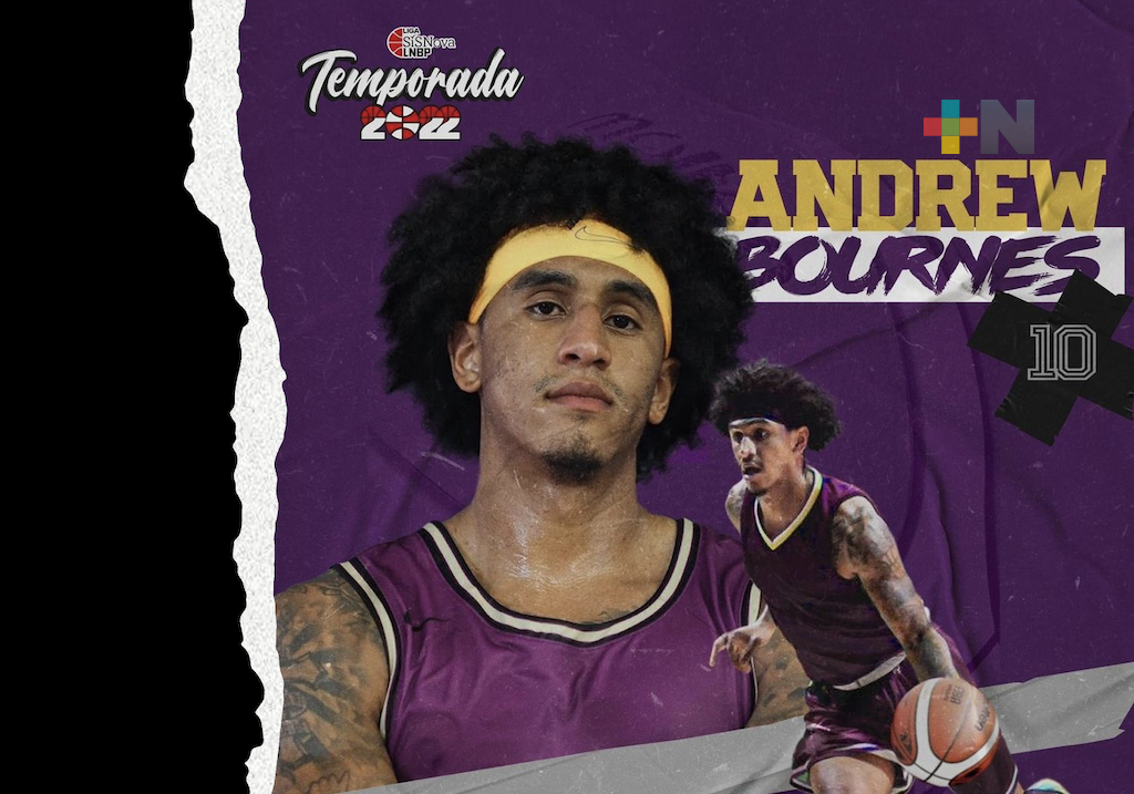 Halcones de Xalapa anuncia como refuerzo al estadounidense Andrew Bournes