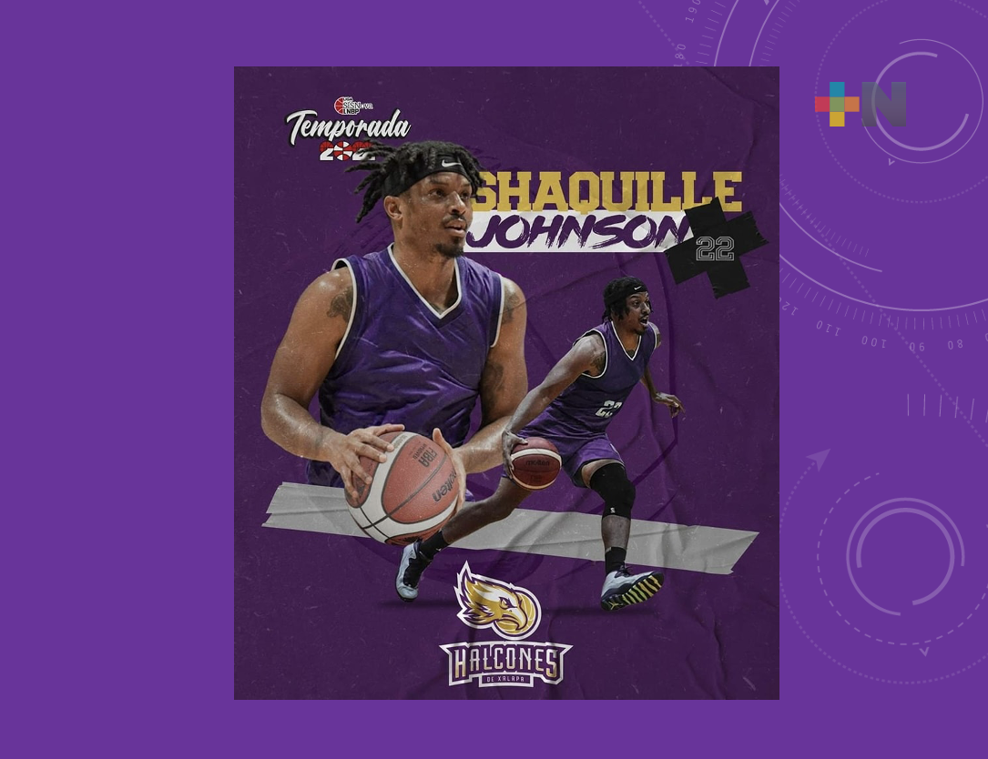 Shaquille Johnson reforzará a los Halcones de Xalapa
