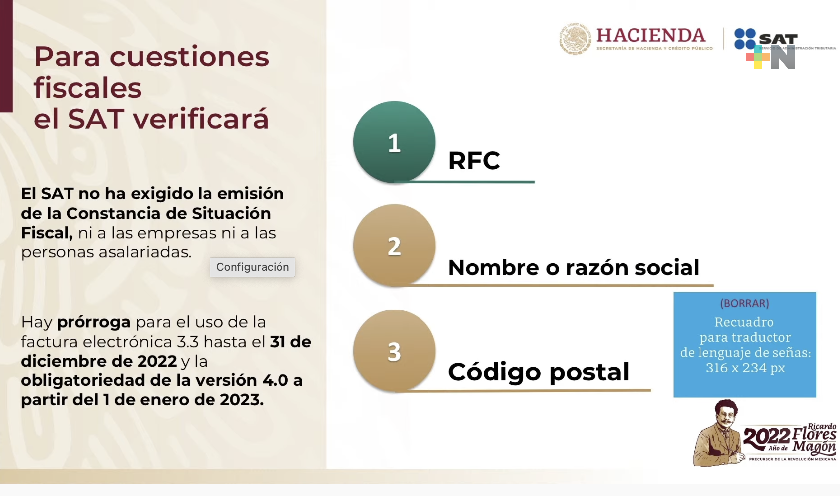 El patrón no tiene que exigir la constancia de situación fiscal para emitir nómina: SAT