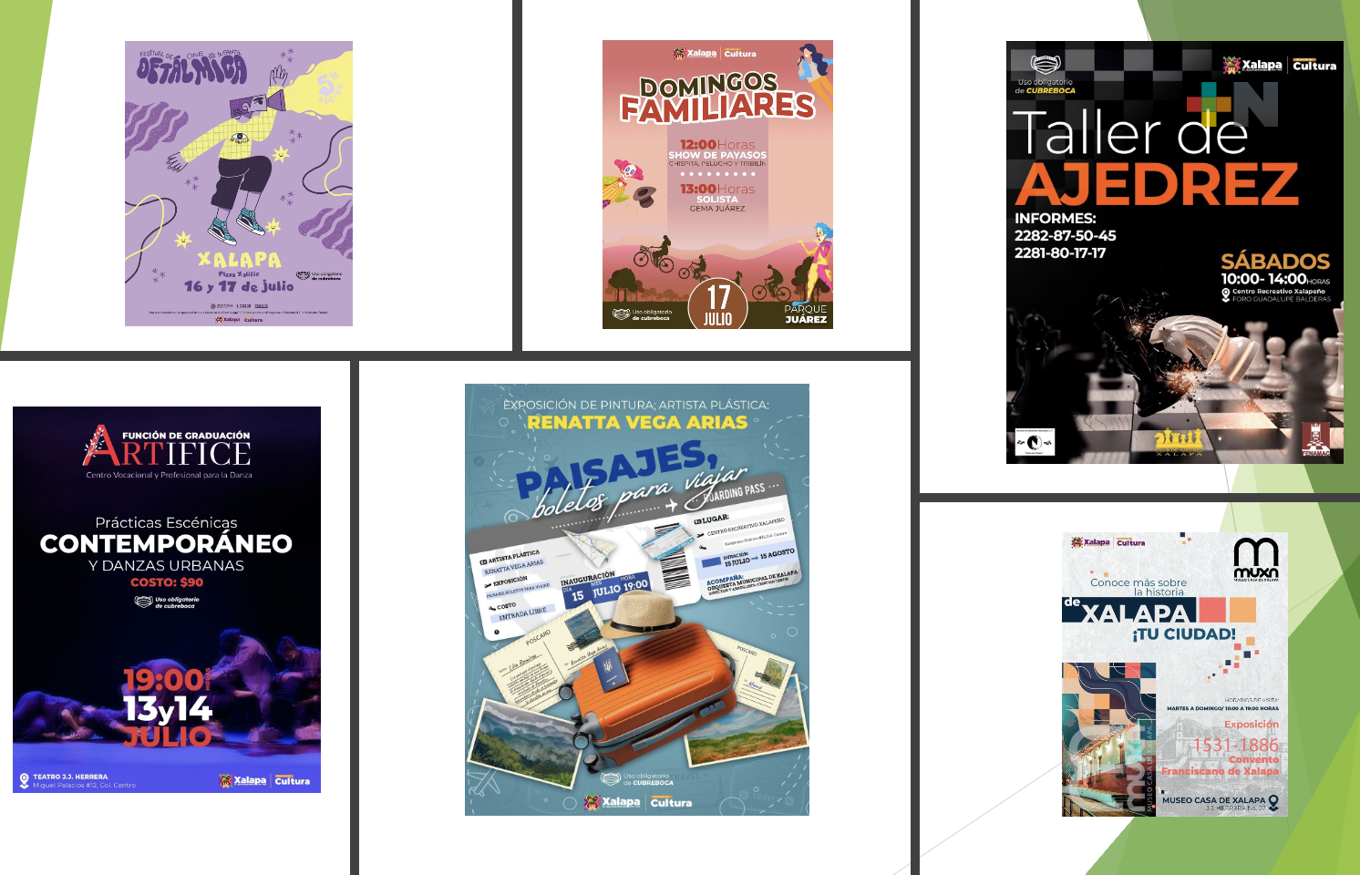 Disfruta grandes eventos artísticos, dancísticos y musicales en Xalapa