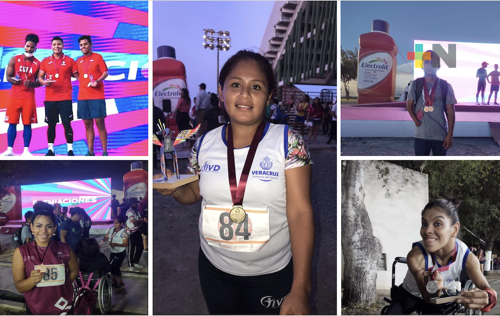 Cierre dorado veracruzano en Grand Prix de Para atletismo 2022