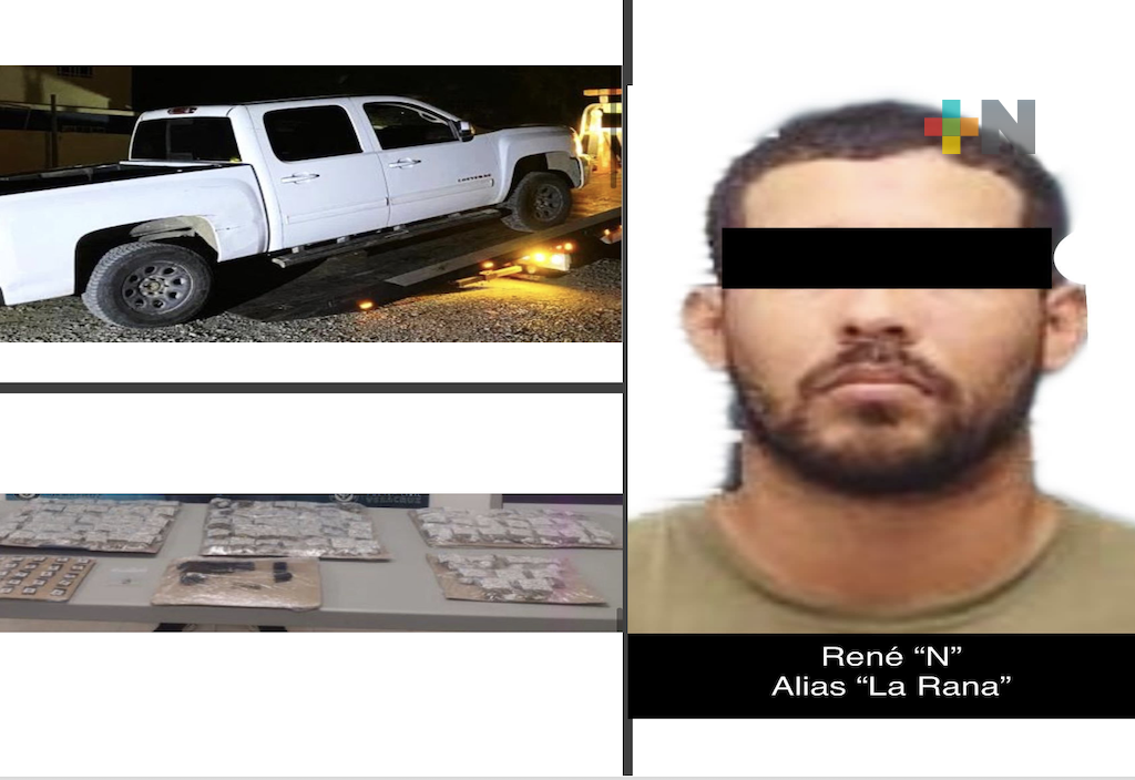 En Tuxpan capturan a «La Rana» presunto integrante del Grupo Sombra