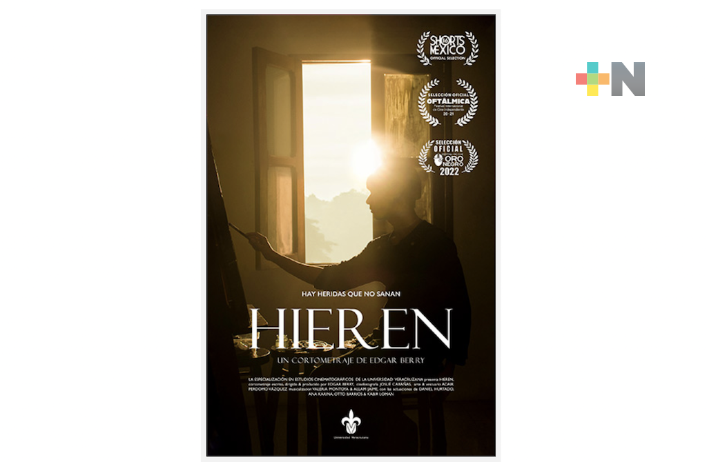 «Hieren», corto de Édgar Berry, muestra al arte como vía para lidiar con el maltrato