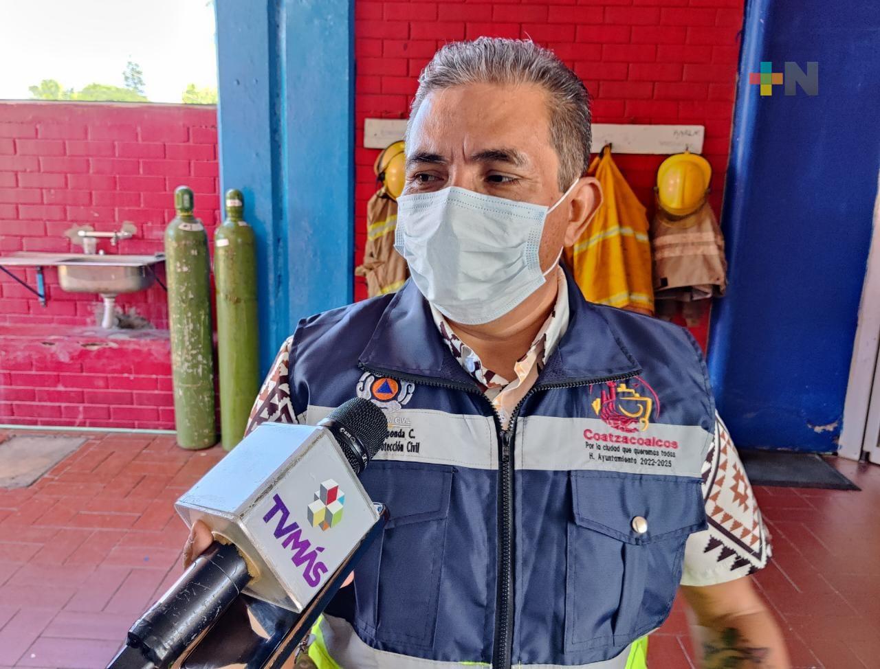 Se piden precauciones ante lluvias y rachas de viento esperadas el fin de semana en Coatza