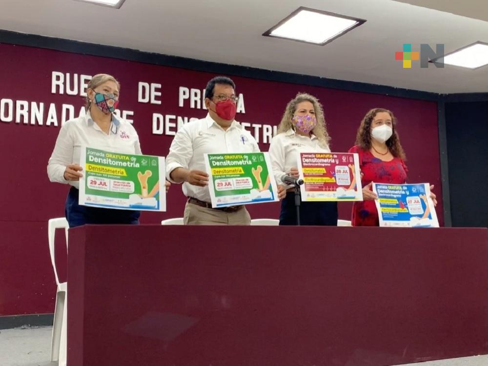 En Coatzacoalcos realizarán jornada gratuita de densitometría ósea