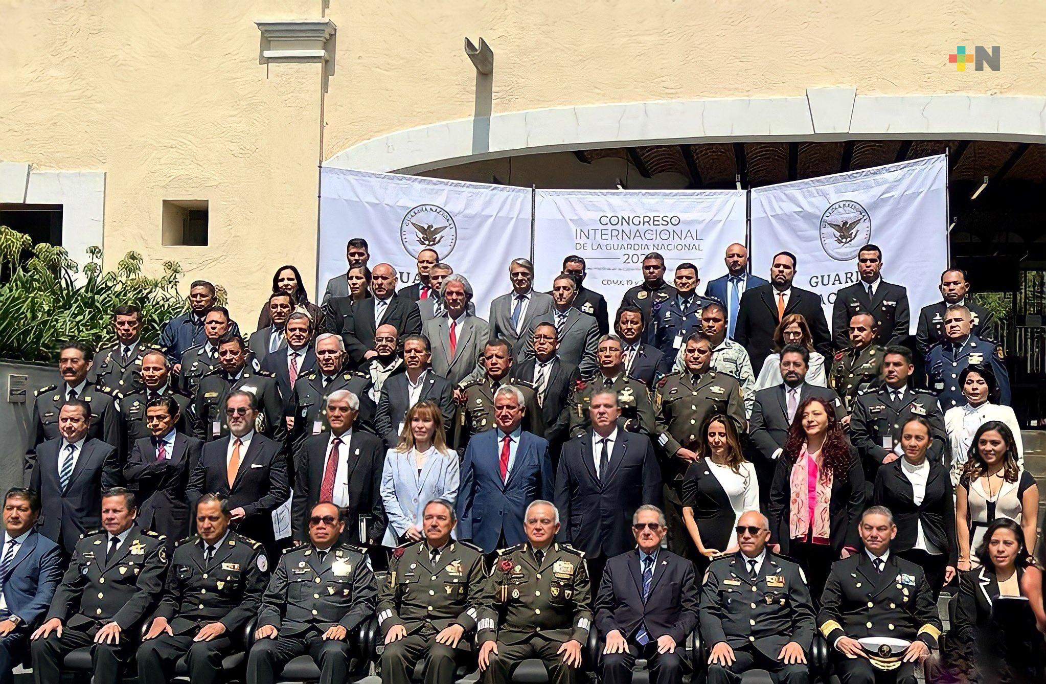 Participa Hugo Gutiérrez en Congreso Internacional de la Guardia Nacional 2022