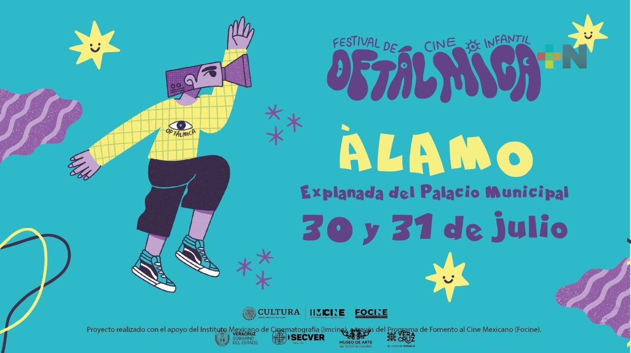 Álamo sede del Festival de Cine Infantil Oftálmico