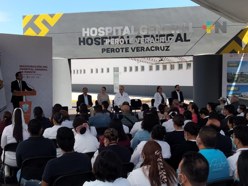 Inaugura Gobernador Hospital General de Perote