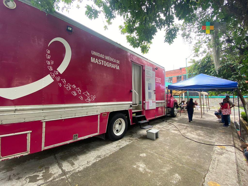Invita IMSS Veracruz Norte a mujeres derechohabientes a realizarse mastografía