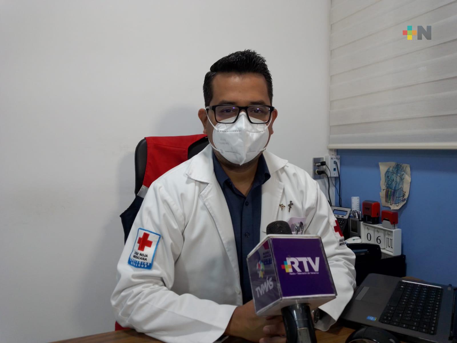 Aumenta 20% de casos de personas afectadas por altas temperaturas: Cruz Roja delegación Veracruz