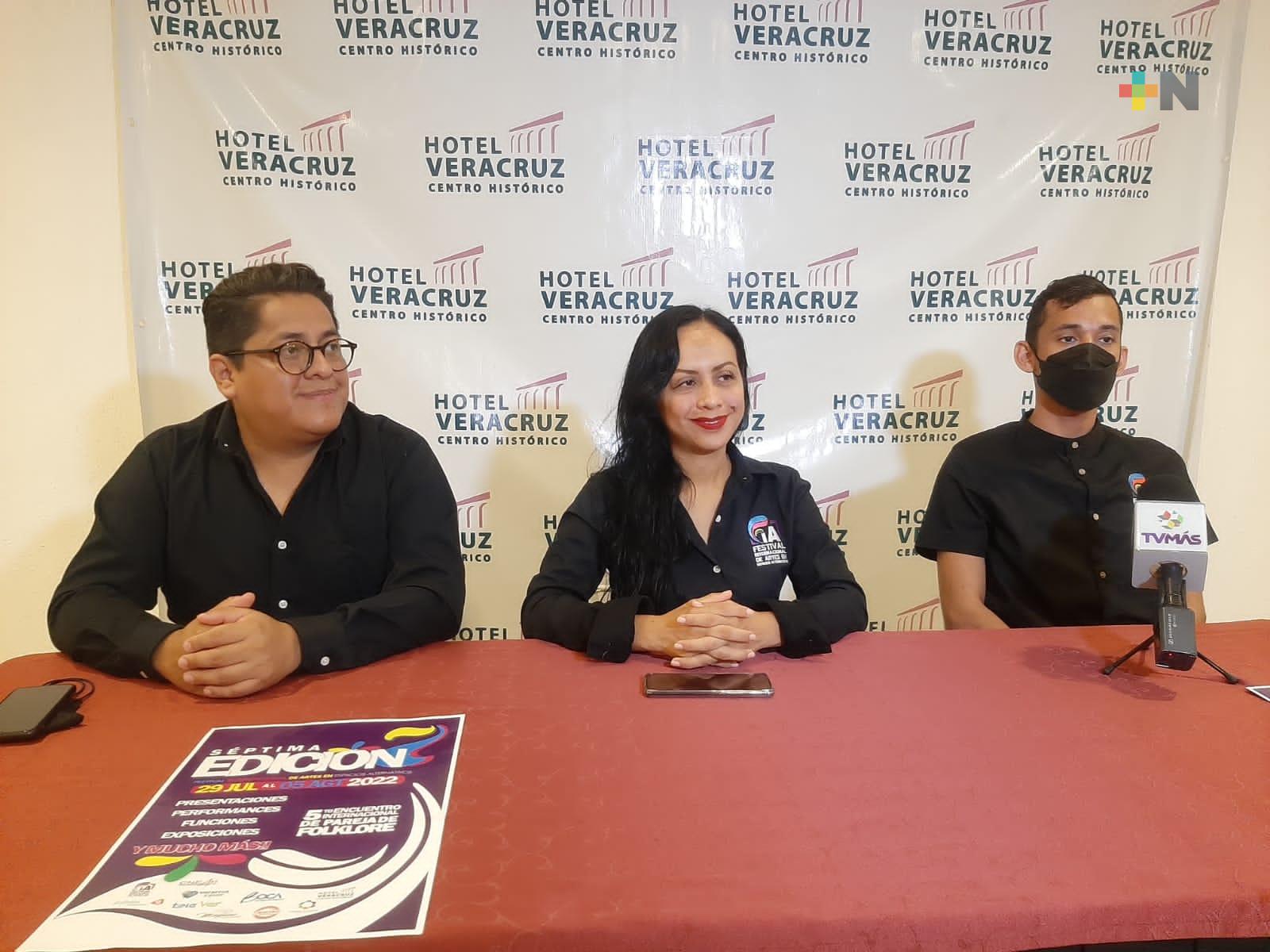 Anuncian el Festival Internacional de las Artes en Espacios Alternativos