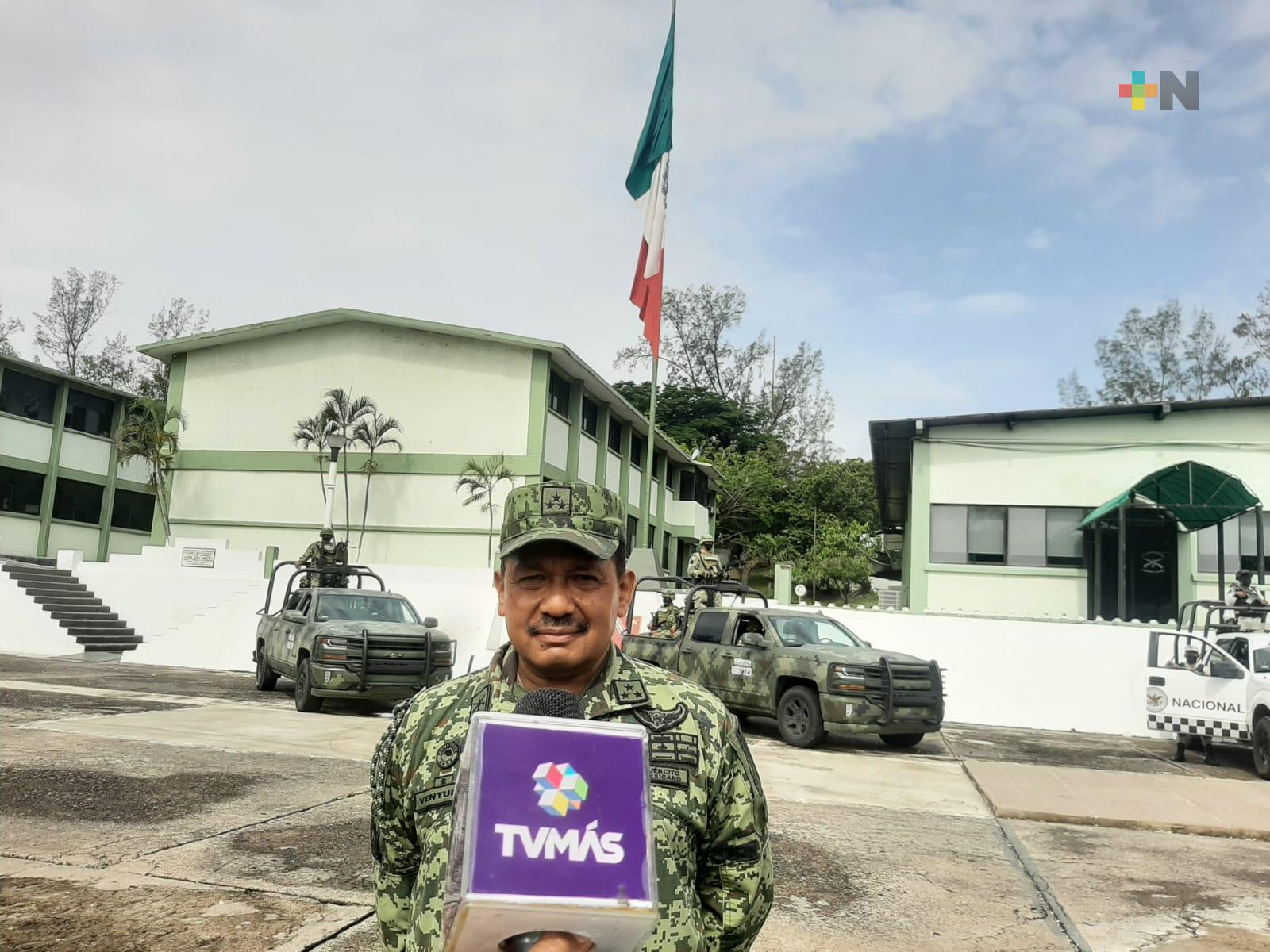 La Fuerza de Tarea de Oriente reforzará labores de vigilancia  en Boca del Río