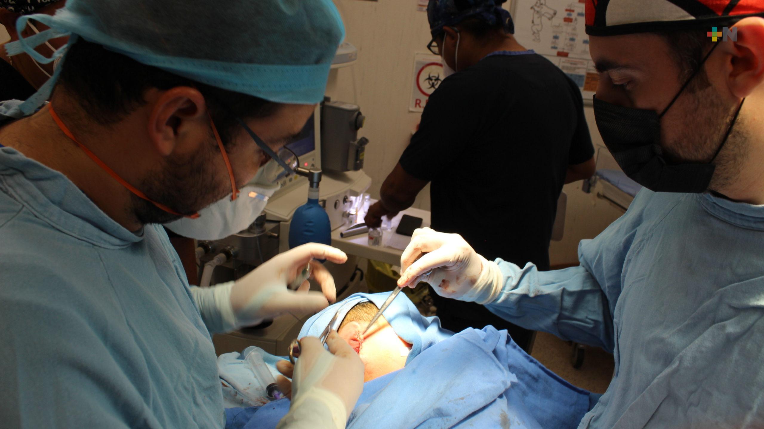 Concluyó la Jornada de Cirugía reconstructiva pediátrica, en Plan de Arroyos