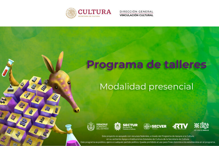 Participa en los talleres de la 32ª Feria Nacional del Libro Infantil y Juvenil, Xalapa 2022