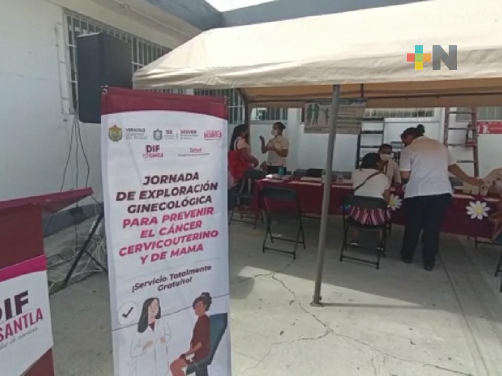 Realizan en municipio de Misantla Jornada de Exploración Ginecológica
