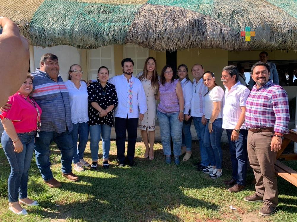 Rocío Nahle recorrió el norte del estado visitó Tampico Alto, Veracruz