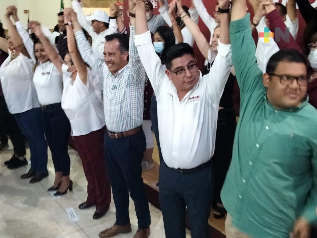 En 2023 emitiremos postura sobre sucesión presidencial, hoy trabajamos seguir la transformación de Veracruz: Gobernador