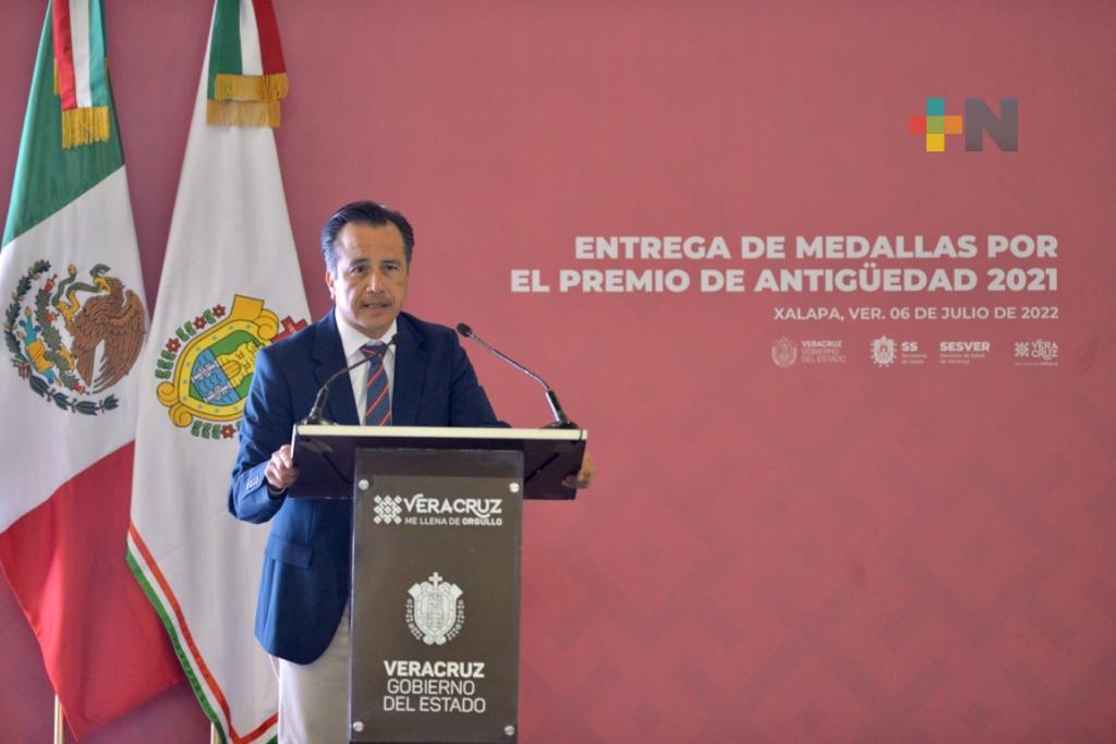 Federación ya contrató médicos especializados para Veracruz: Cuitláhuac García  