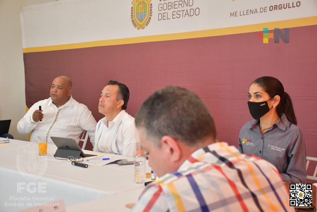 En Omealca, Cuitláhuac García encabeza la Mesa para la Construcción de la Paz