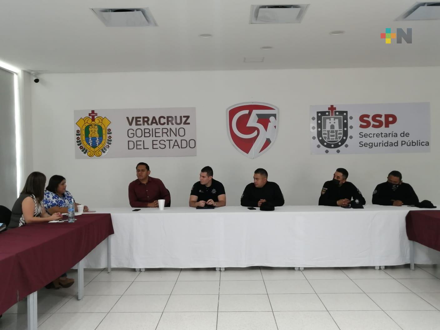 Realiza CEAPP mesa de trabajo con periodistas policiacos y mandos de SSP en Veracruz-Boca del Río