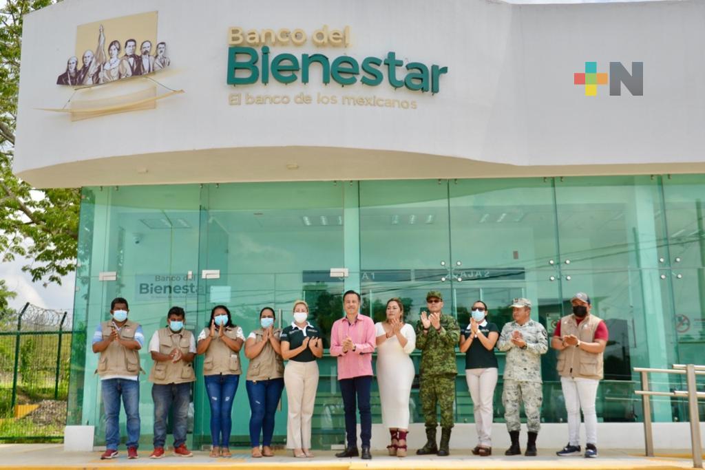 Veracruz encabeza operación de sucursales del Banco del Bienestar en el país