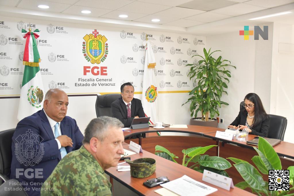 En instalaciones de FGE sesionó la Mesa de Construcción de la Paz