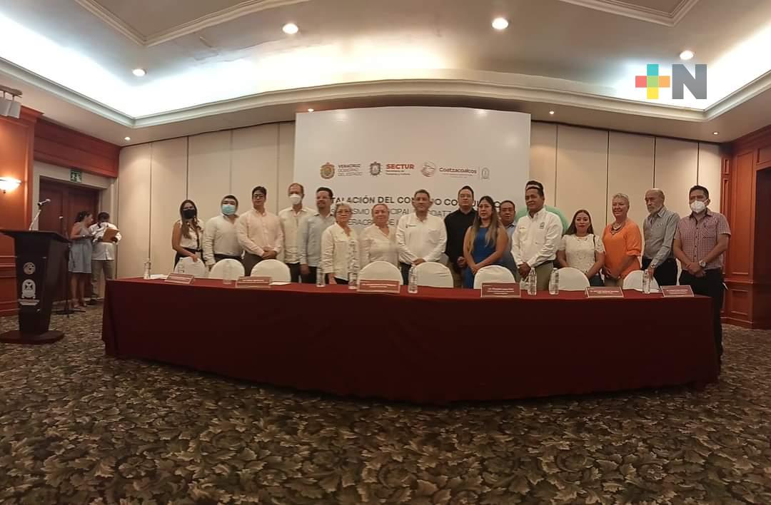 Rindieron protesta integrantes del Consejo Consultivo de Turismo Municipal de Coatza