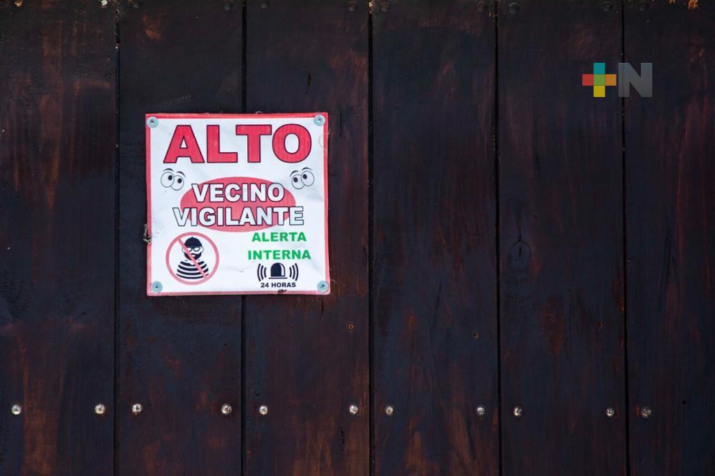 Redes Vecinales, estrategia efectiva que fortalece seguridad en Xalapa