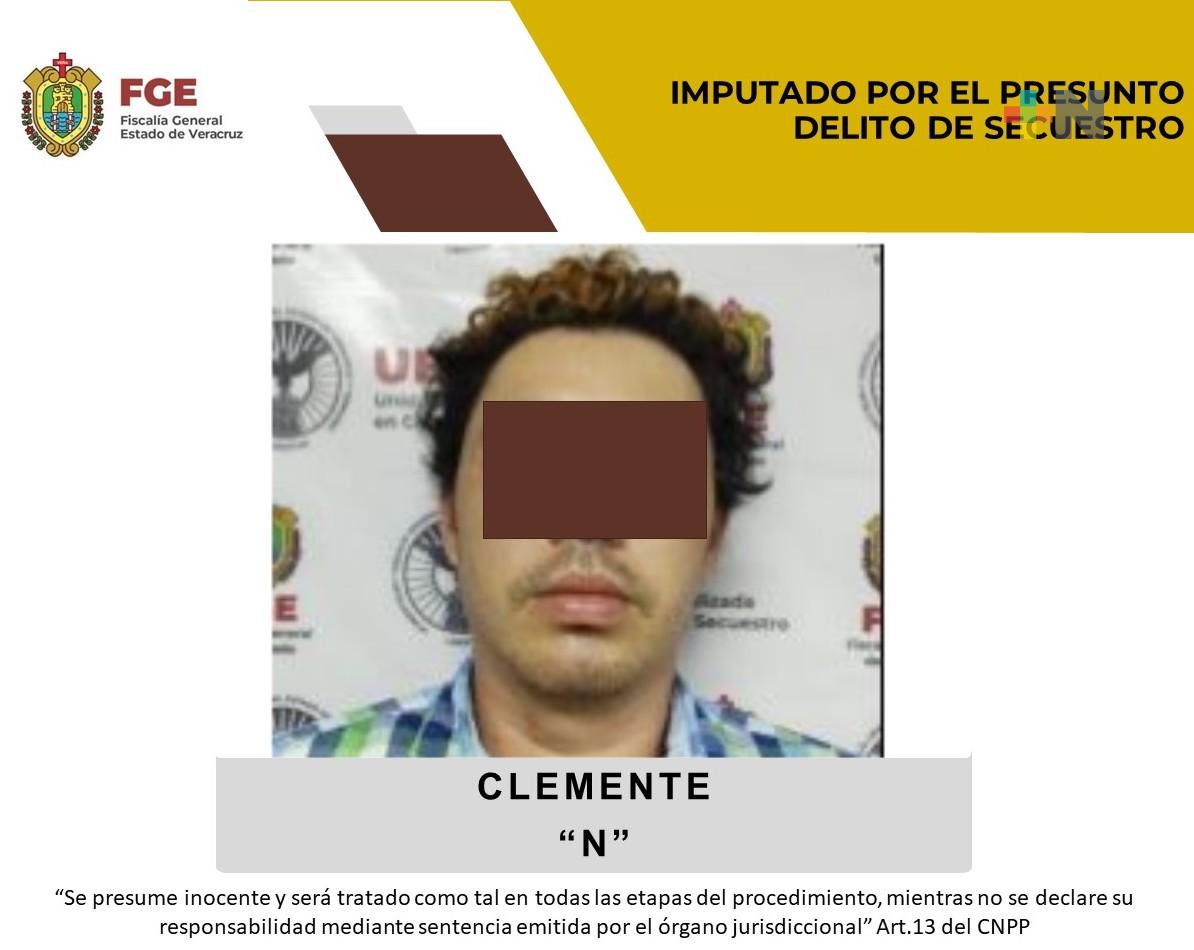 Clemente «N» es imputado por presunto delito de secuestro
