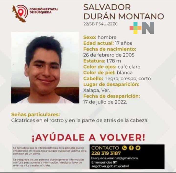 Desaparece menor de edad en Xalapa