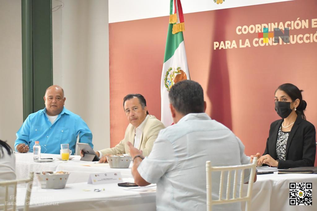 Gobernador encabeza la Mesa de Construcción de la Paz, en Emiliano Zapata