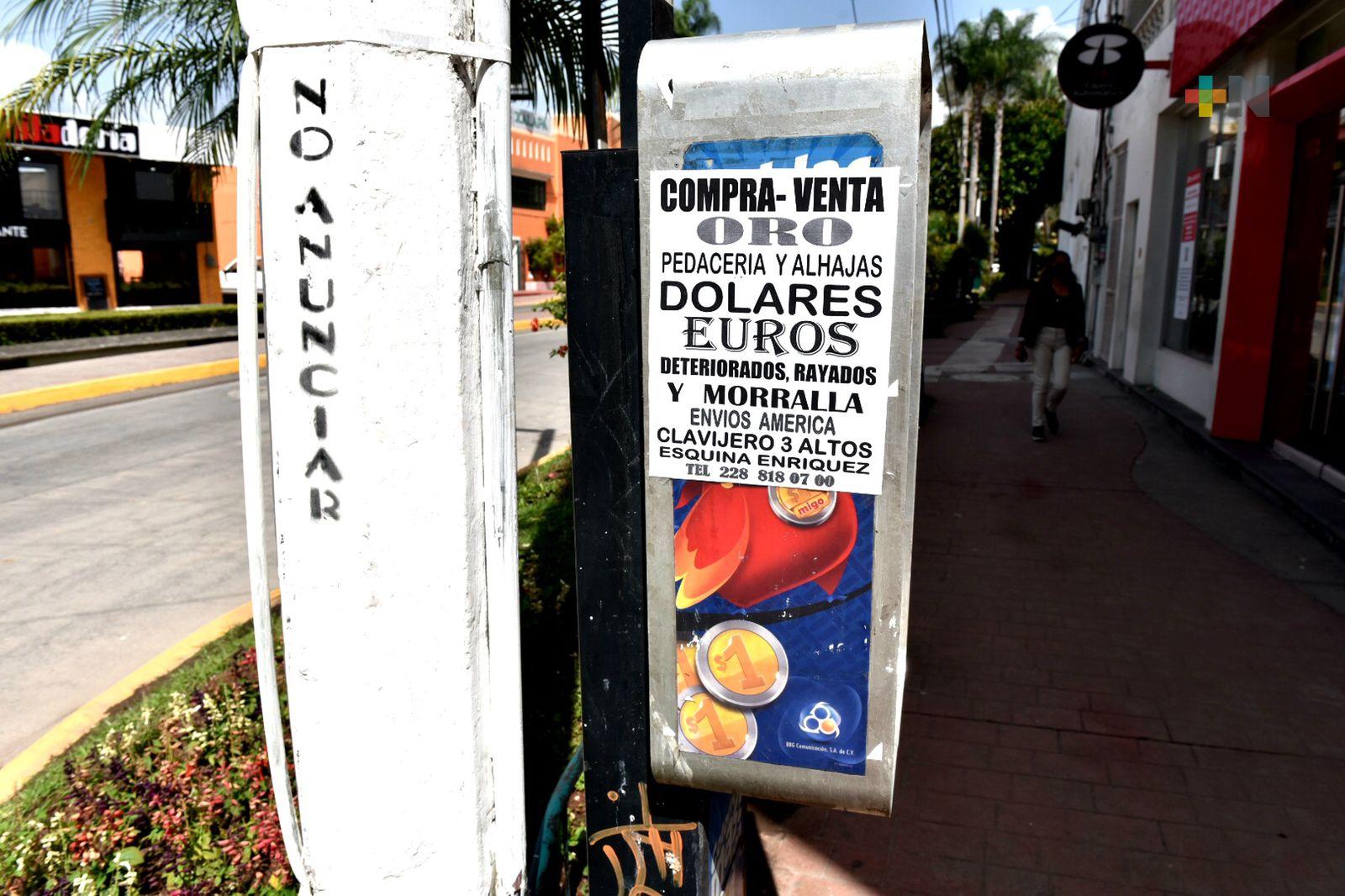 Ayuntamiento sancionará a empresas que coloquen publicidad sin contar con permiso